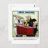 Hilarious Halloween Humor Briefkaart (Voorkant / Achterkant)