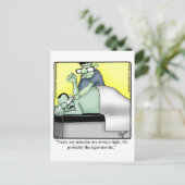 Hilarious Halloween Humor Briefkaart (Staand voorkant)