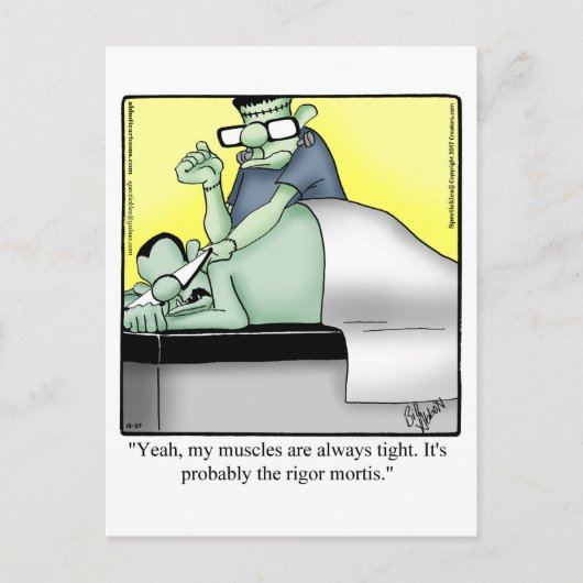 Hilarious Halloween Humor Briefkaart (Voorkant)