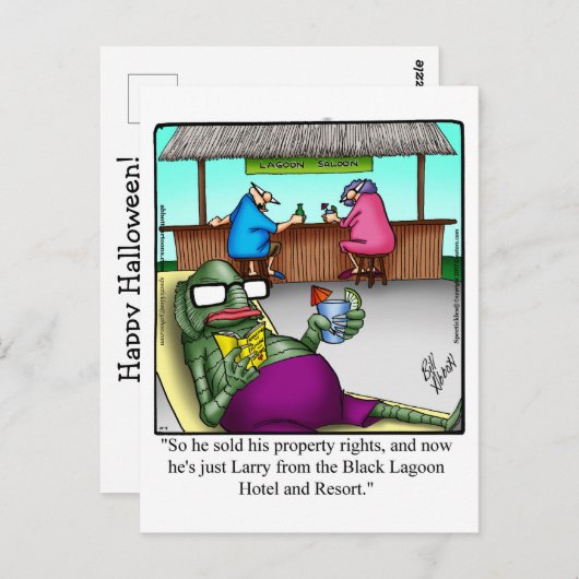 Hilarious Halloween Humor Briefkaart (Voorkant / Achterkant)