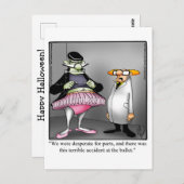 Hilarious Halloween Humor Briefkaart (Voorkant / Achterkant)
