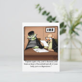 Hilarious Halloween Humor Briefkaart (Staand voorkant)