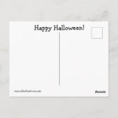Hilarious Halloween Humor Briefkaart (Achterkant)