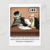 Hilarious Halloween Humor Briefkaart (Voorkant)