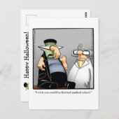 Hilarious Halloween Humor Briefkaart (Voorkant / Achterkant)