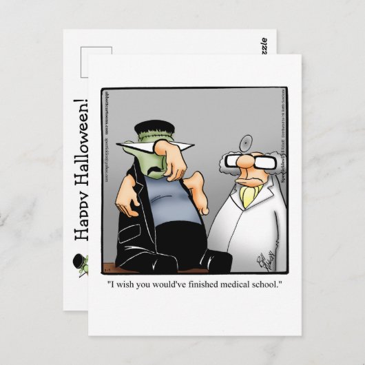 Hilarious Halloween Humor Briefkaart (Voorkant / Achterkant)