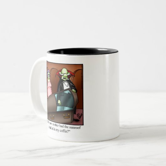 Hilarious Halloween Humor Mok "Spectickles" (Voorkant links)