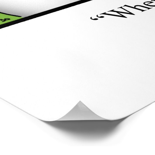 Hilarious Halloween Humor Poster (Hoek)