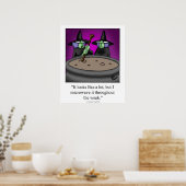 Hilarious Halloween Humor Poster (Keuken)