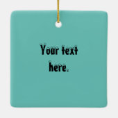 Hilarious Holiday Season Ornament (Achterkant)