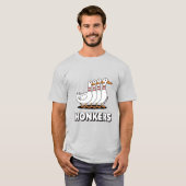 Hilarious Honkers Geese Funny Goose Meme T-shirt (Voorkant volledig)