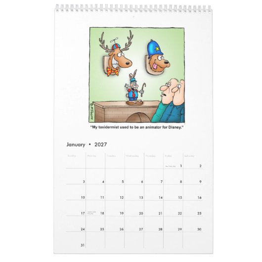 Hilarious Hunting Cartoon Calendar 2014 Kalender (Jan 2027)