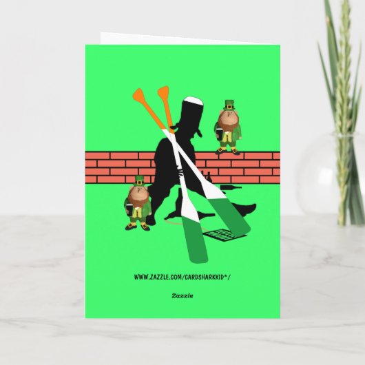 Hilarious Irish Kaart (Achterkant)