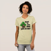 Hilarious kerstboom t-shirt (Voorkant volledig)