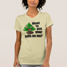 Hilarious kerstboom t-shirt