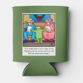 Hilarious kerstHumor Koelbox Gift Blikjeskoeler (Voorkant)