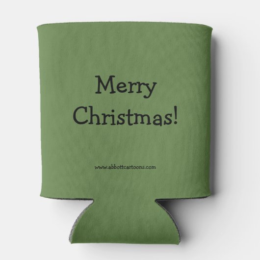 Hilarious kerstHumor Koelbox Gift Blikjeskoeler (Achterkant)