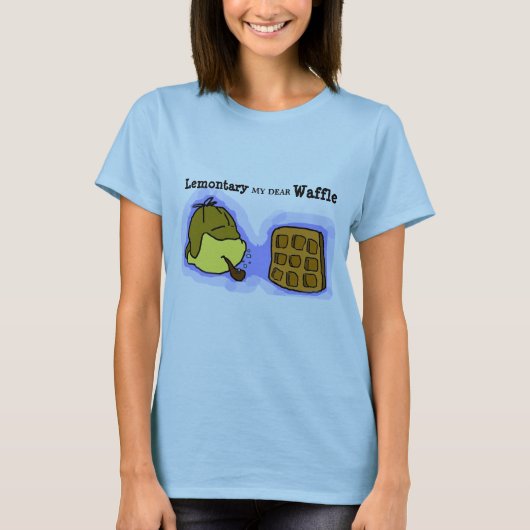 Hilarious Lemons and Waffles T-shirt (Voorkant)