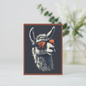 Hilarious Llama Briefkaart (Staand voorkant)
