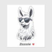 Hilarious Llama Sticker (Vel)
