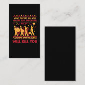 Hilarious Marching Band Sarcasm Trumpet Drum Music Visitekaartje (Voorkant / Achterkant)