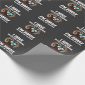 Hilarious Mouflon Sarcasm Sunbril Rude Humor Cadeaupapier (Hoek)