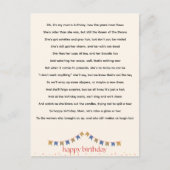 Hilarious Mum Birthday Poem Briefkaart (Voorkant)
