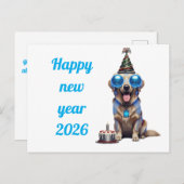 Hilarious New Year's Card Briefkaart (Voorkant / Achterkant)