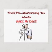 Hilarious Nurse Gifts Briefkaart (Voorkant)