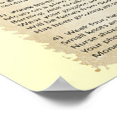 Hilarious "Nurse Retirement Rules" Poster 12x12" (Hoek)