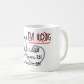 Hilarious Nurse T-Shirts en Gifts Koffiemok (Voorkant rechts)