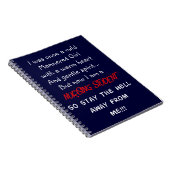Hilarious Nursing Student Gifts Notitieboek (Rechterzijde)
