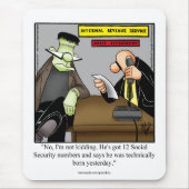 Hilarious Office Humor Mousepad Gift Muismat (Voorkant)