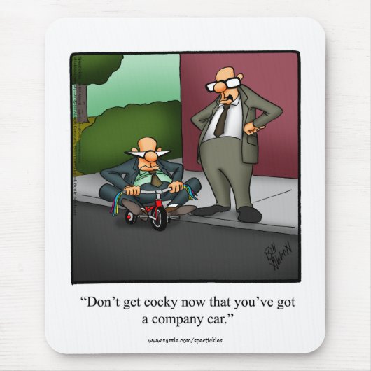 Hilarious Office Humor Mousepad Gift Muismat (Voorkant)