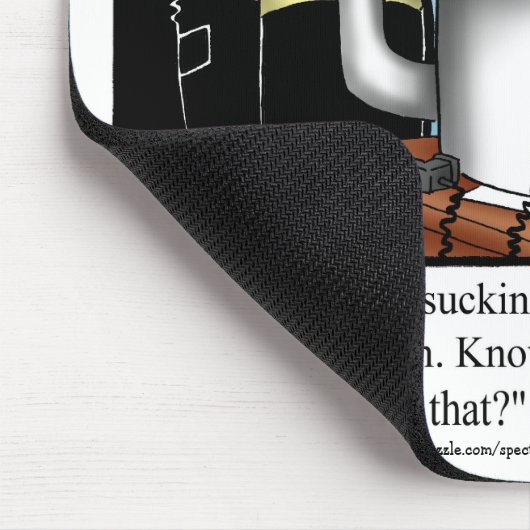 Hilarious Office Humor Mousepad Gift Muismat (Hoek)