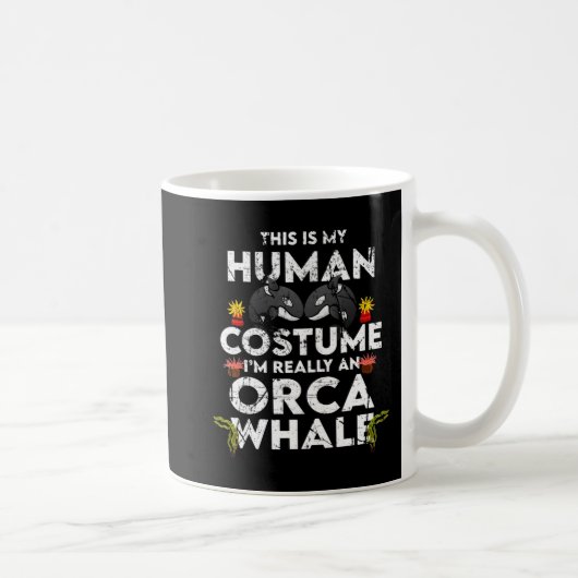 Hilarious Orca Halloween Costume Koffiemok (Rechts)