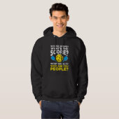 Hilarious Pickleball Quote Humoureuze Sport Athlet Hoodie (Voorkant volledig)