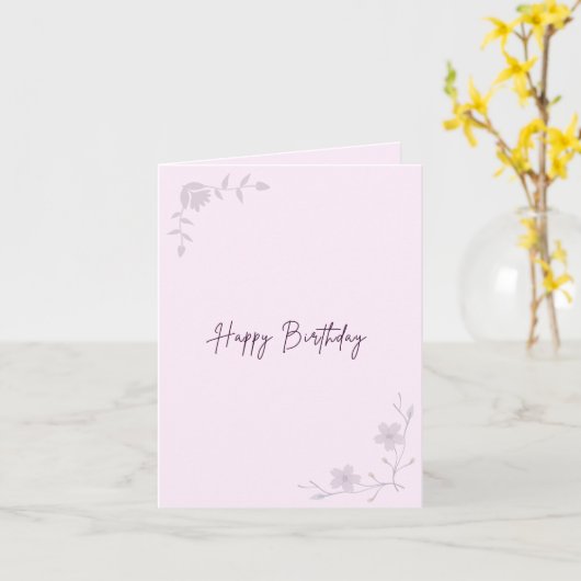 Hilarious Poem voor Kaart van mama (Gele Bloem)