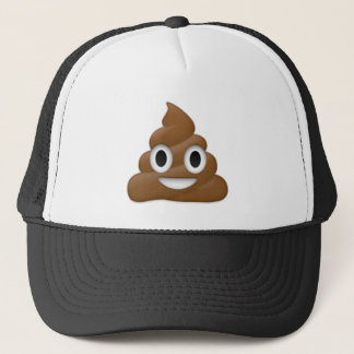 Hilarious poop-emoji - Poo cartoon design Trucker Pet
