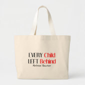 Hilarious Remoe Teacher Gifts Grote Tote Bag (Voorkant)