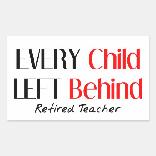 Hilarious Remoe Teacher Gifts Rechthoekige Sticker (Voorkant)