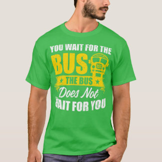 Hilarious School Bus Driver Saying Vintage Look T-shirt