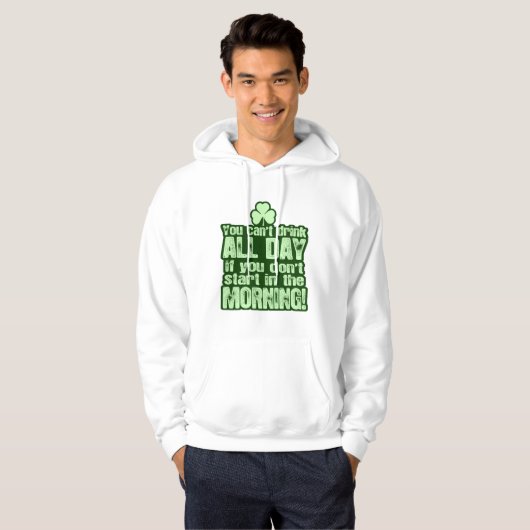 Hilarious St Patricks Day Drink Hoodie (Voorkant volledig)