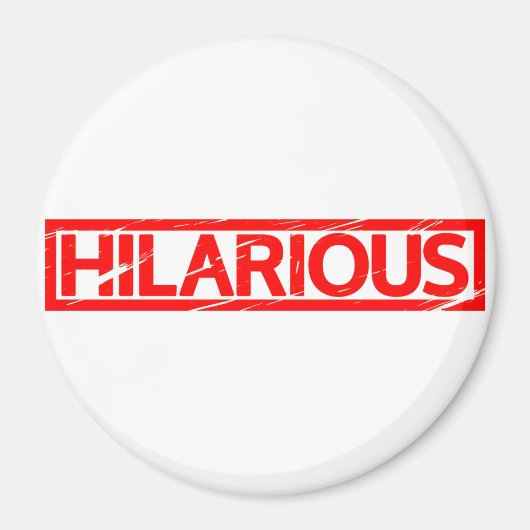 Hilarious Stamp Magneet (Voorkant)