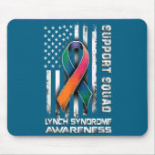 Hilarious Support Lynch Syndrome Squad Awareness Muismat (Voorkant)