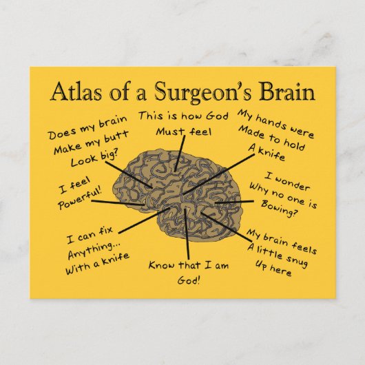 Hilarious Surgeon Gifts Briefkaart (Voorkant)