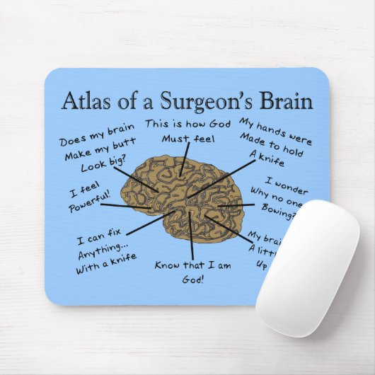 Hilarious Surgeon Gifts Muismat (Met muis)