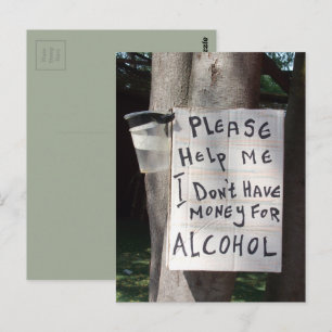 Hilarious Text Briefkaart