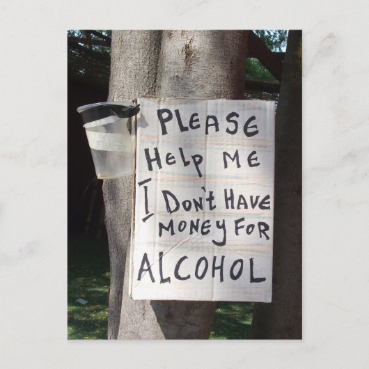 Hilarious Text Briefkaart (Voorkant)