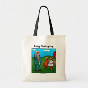 Hilarious Thanksgiving Canvas tas Gift